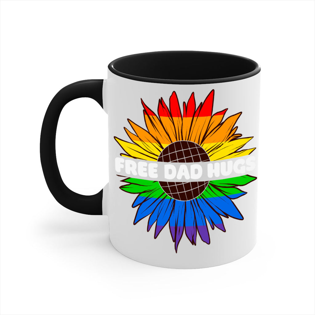 free dad hugs pride lgbt lgbt 140#- lgbt-Mug / Coffee Cup