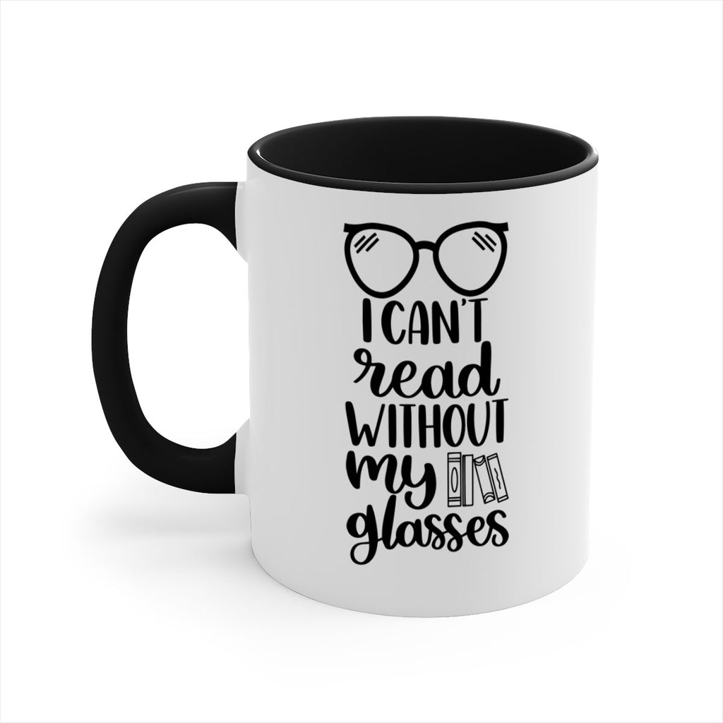 i cant read without 38#- Reading - Books-Mug / Coffee Cup