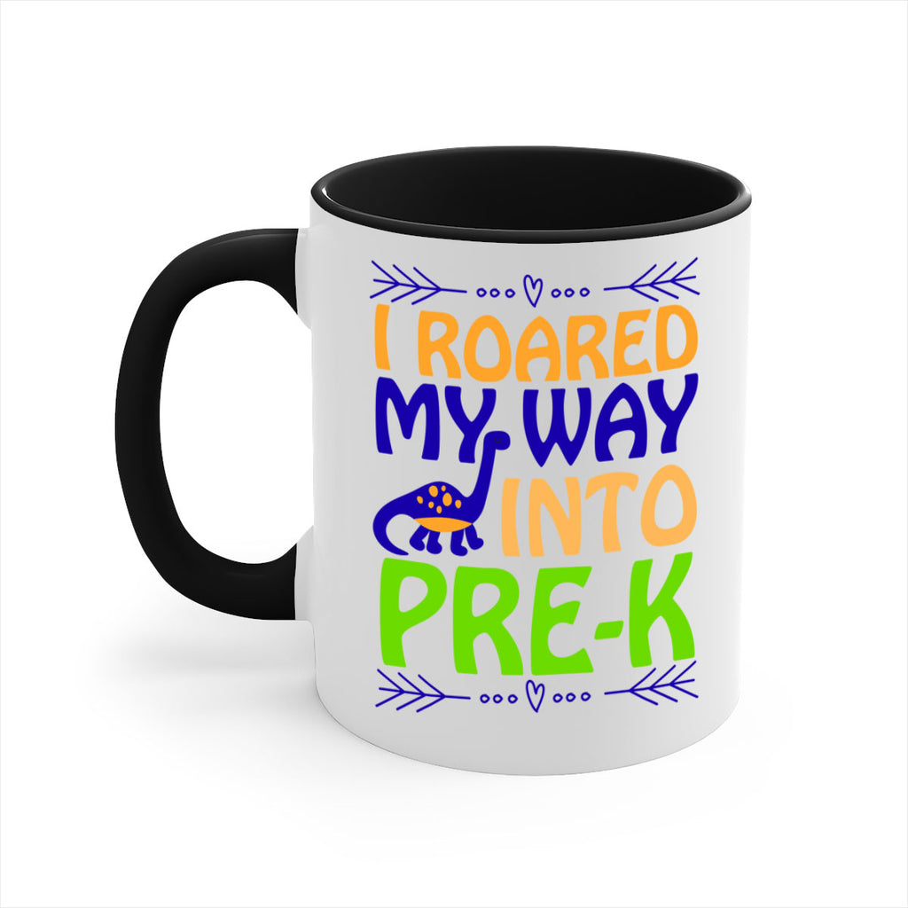 i roared my way into prek 20#- mardi gras-Mug / Coffee Cup