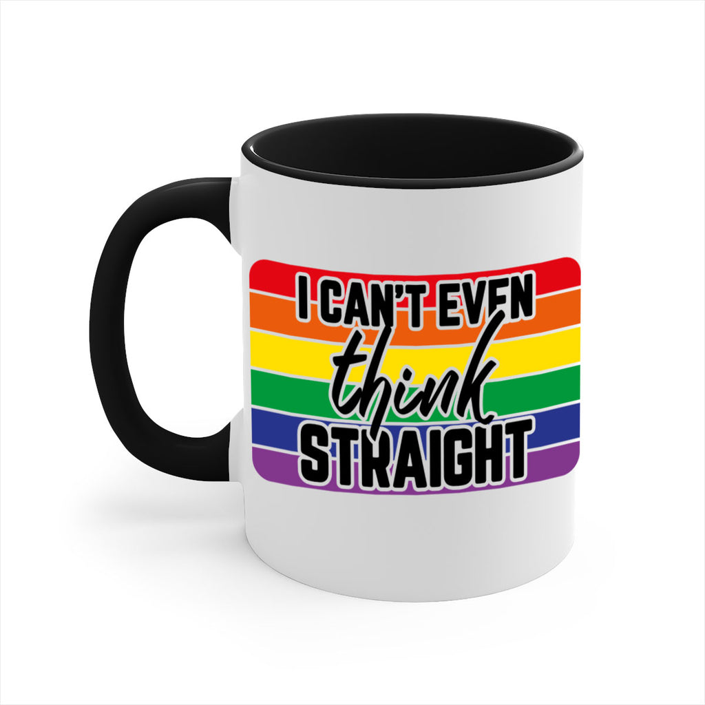 icanteventhinkstraight 123#- lgbt-Mug / Coffee Cup