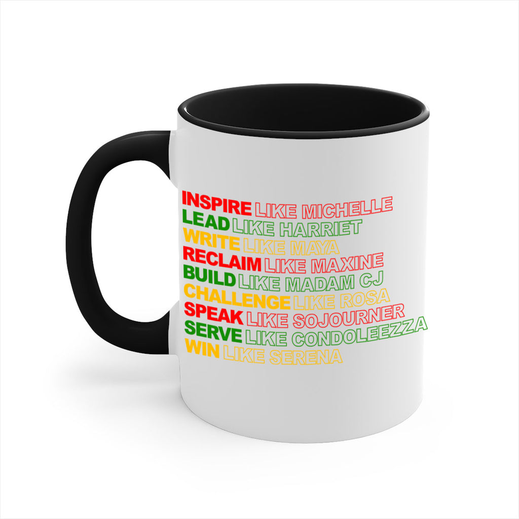 inspire like michelle 107#- black words - phrases-Mug / Coffee Cup