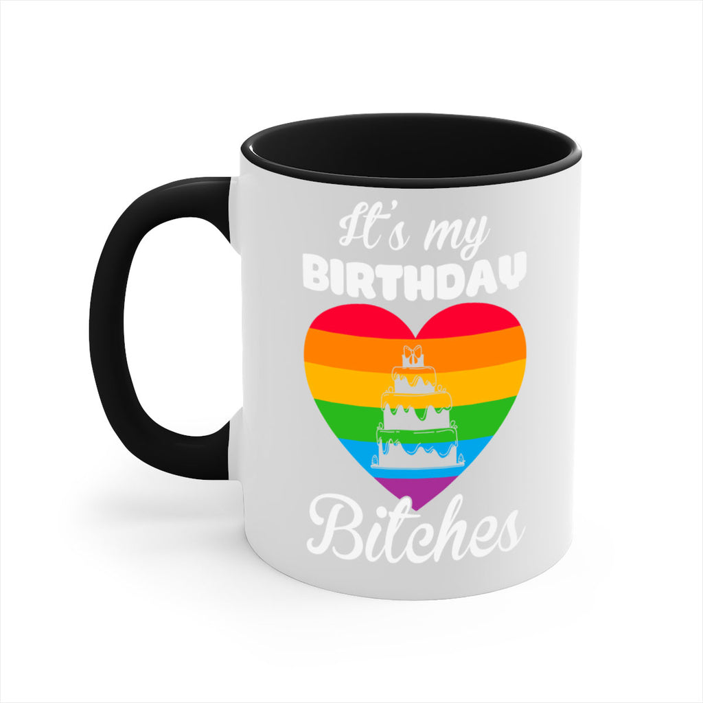 its my birthday lgbt happy lgbt 115#- lgbt-Mug / Coffee Cup