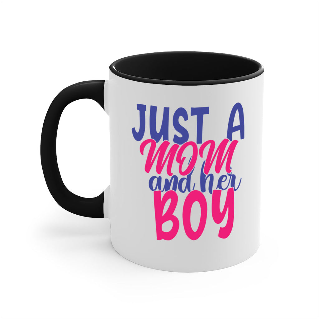 just a mom and her boy 392#- mom-Mug / Coffee Cup