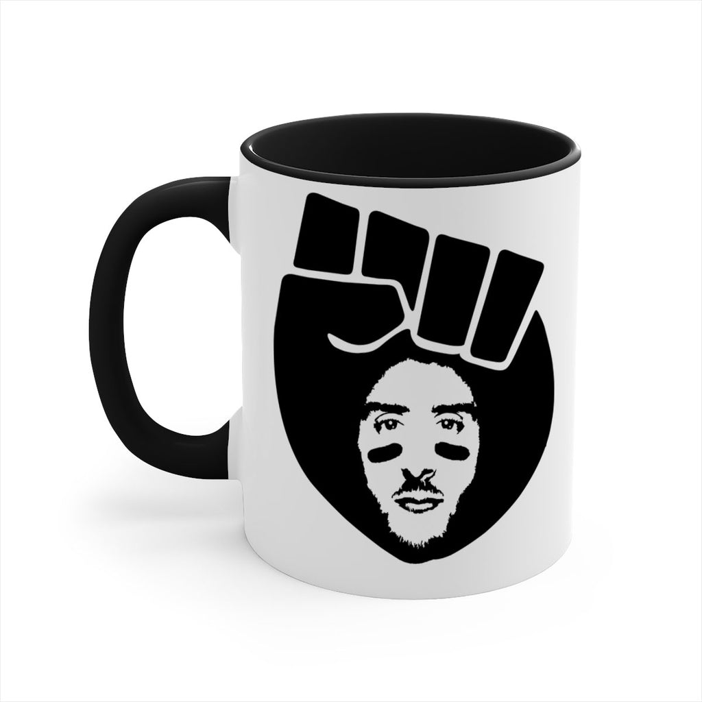 kaepernick fist hair 22#- Black men - Boys-Mug / Coffee Cup