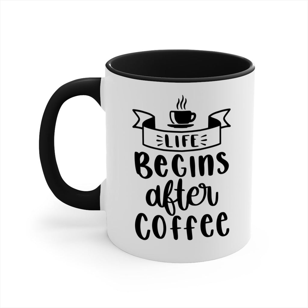 life begins after coffee 79#- coffee-Mug / Coffee Cup