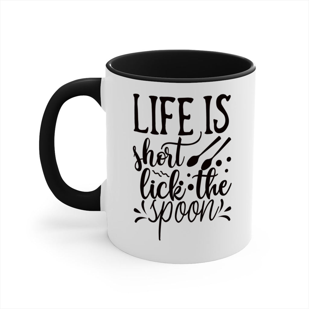 life is short lick the spoon 23#- kitchen-Mug / Coffee Cup