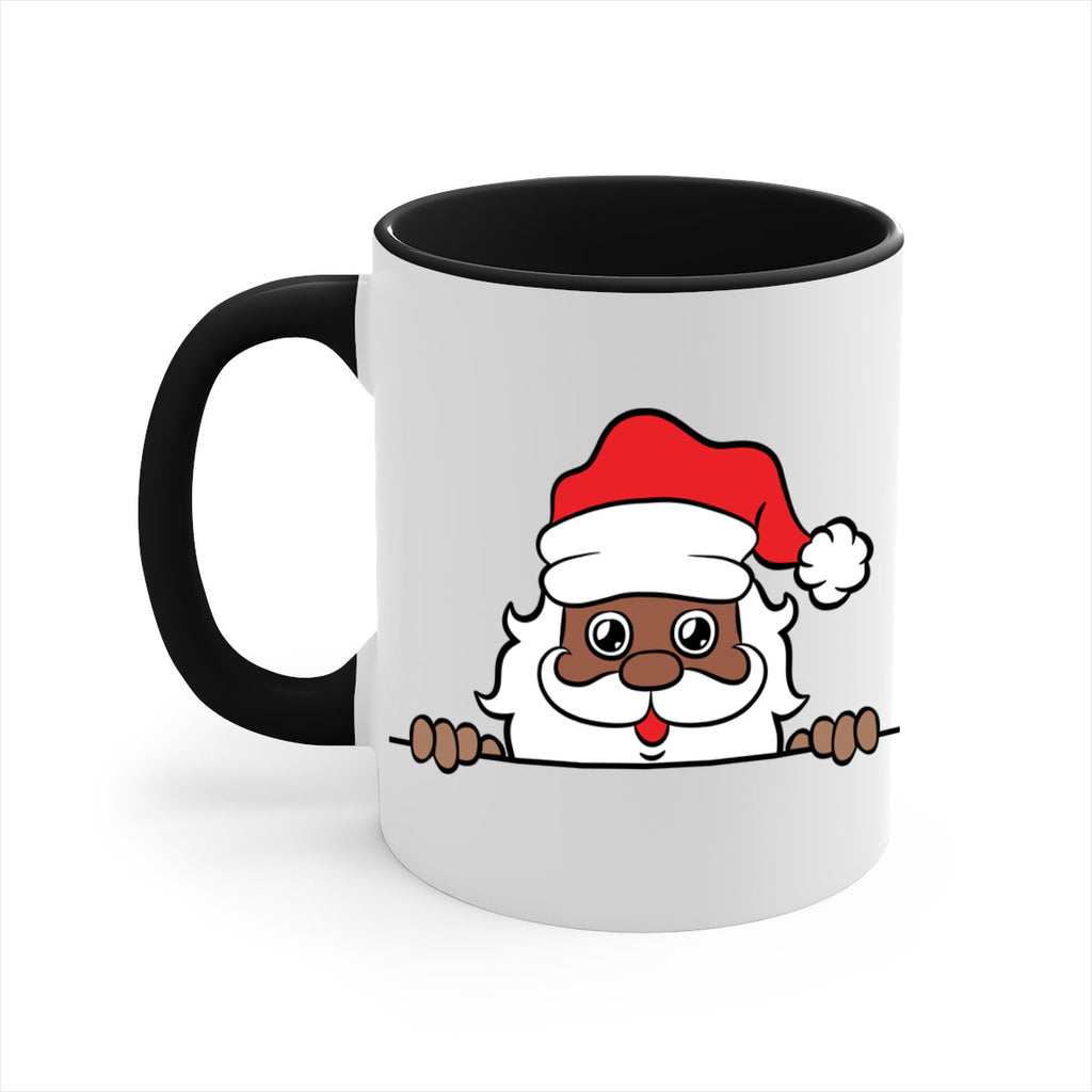peekaboo black santa 19#- Black men - Boys-Mug / Coffee Cup