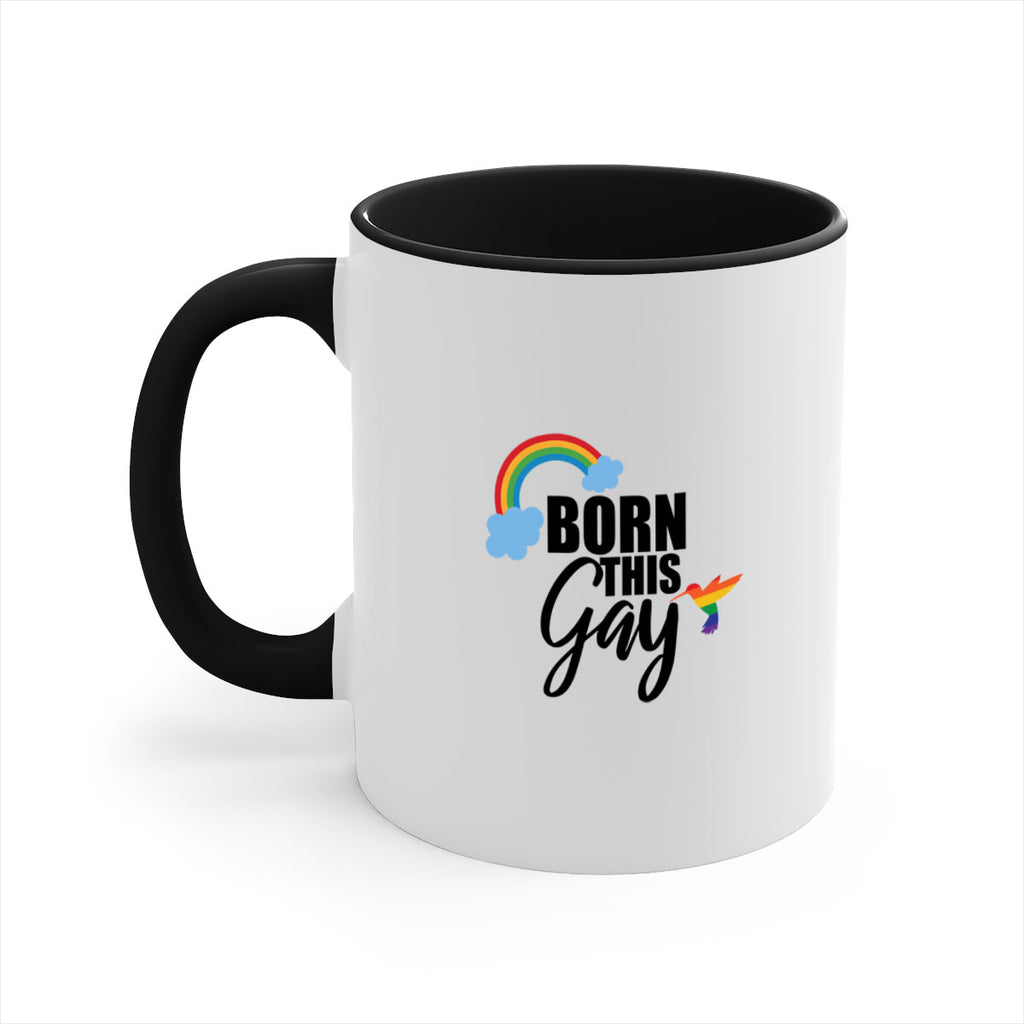 pride born this gay 68#- lgbt-Mug / Coffee Cup