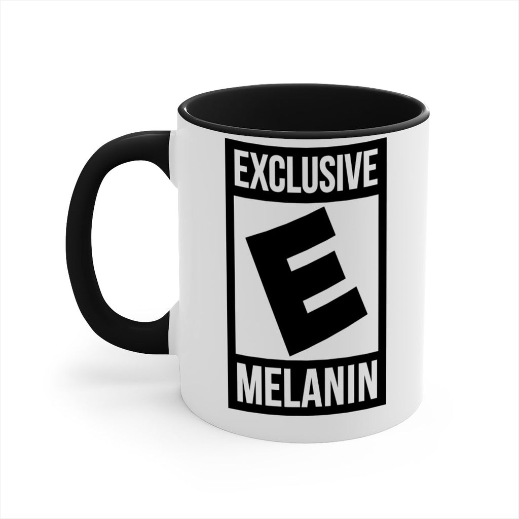 rated exclusive melanin 46#- black words - phrases-Mug / Coffee Cup
