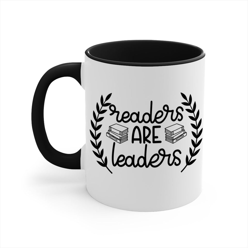 readers are leaders 33#- Reading - Books-Mug / Coffee Cup