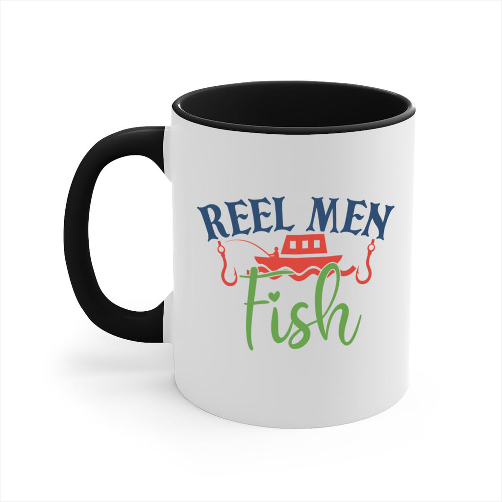 reel men fish 196#- fishing-Mug / Coffee Cup