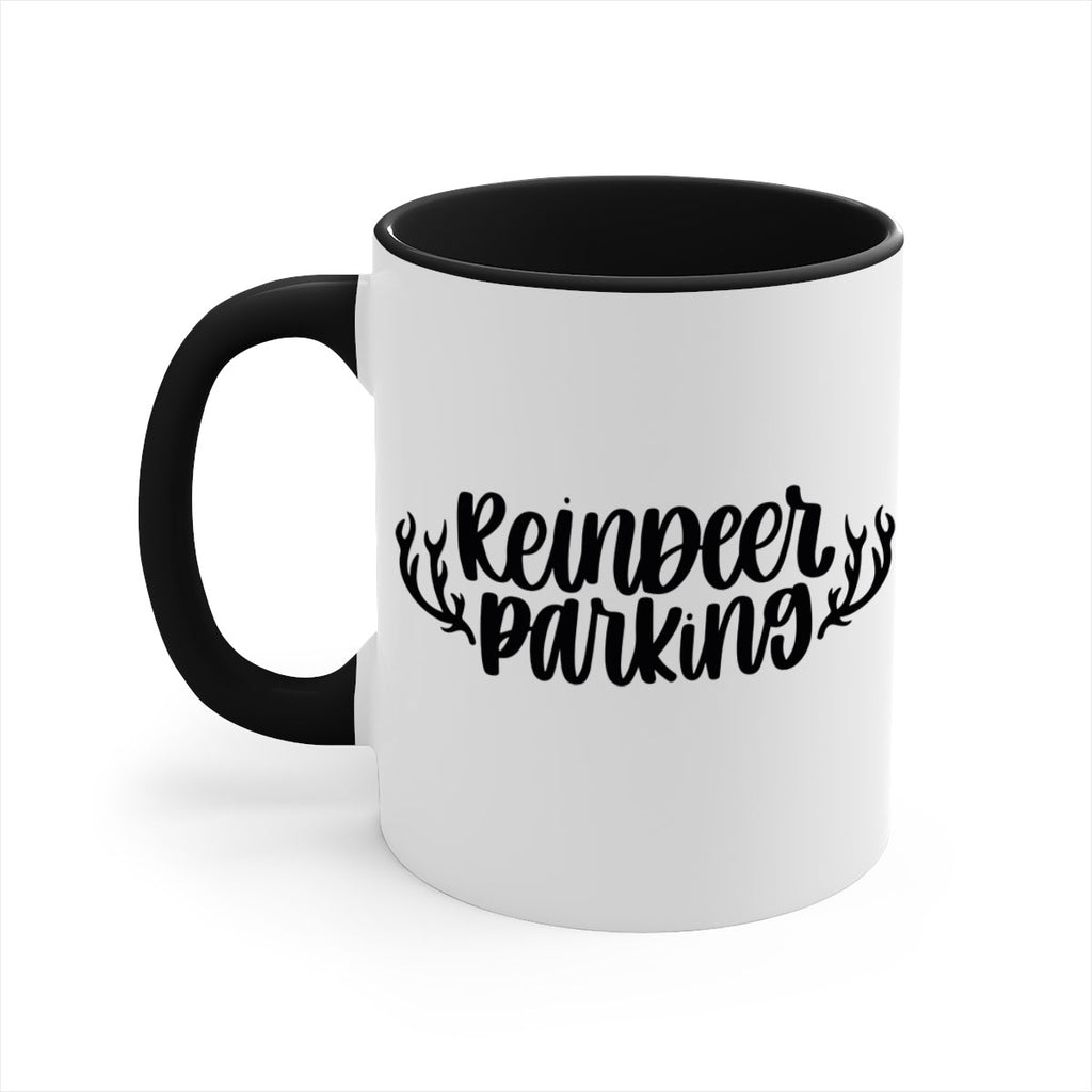 reindeer parking 64#- christmas-Mug / Coffee Cup