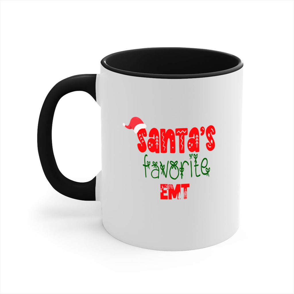 santas favorite emt style 801#- christmas-Mug / Coffee Cup