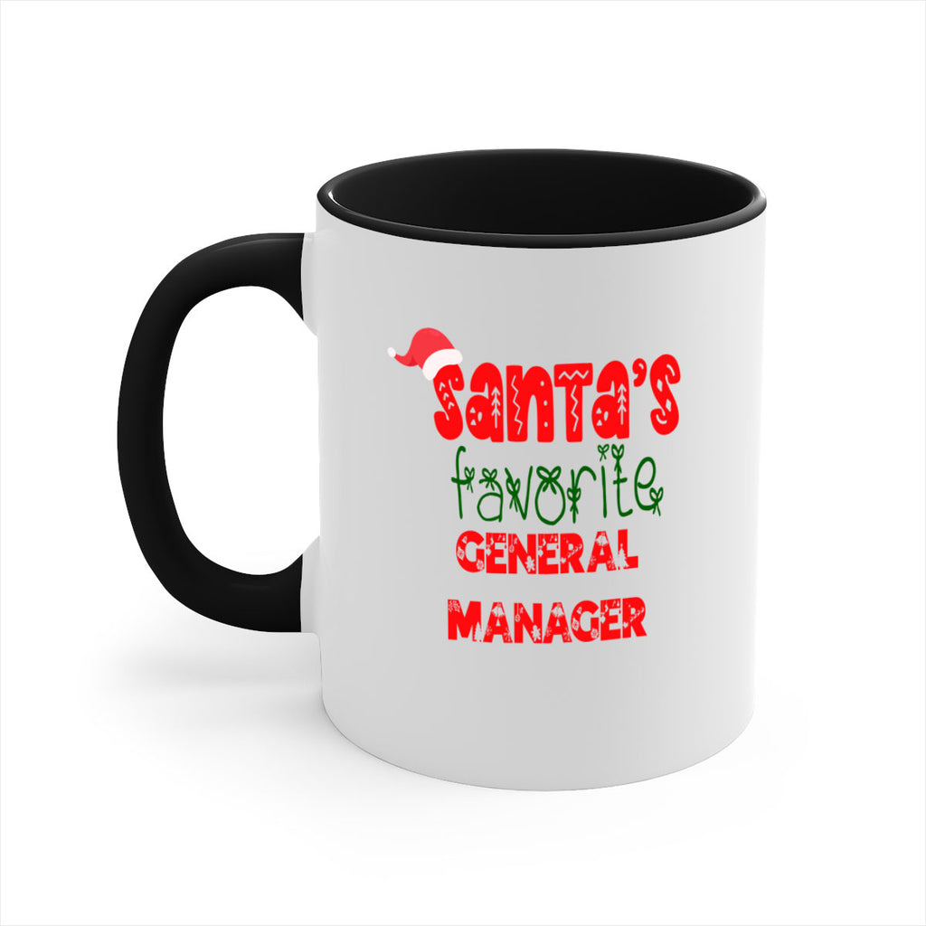 santas favorite general manager style 837#- christmas-Mug / Coffee Cup