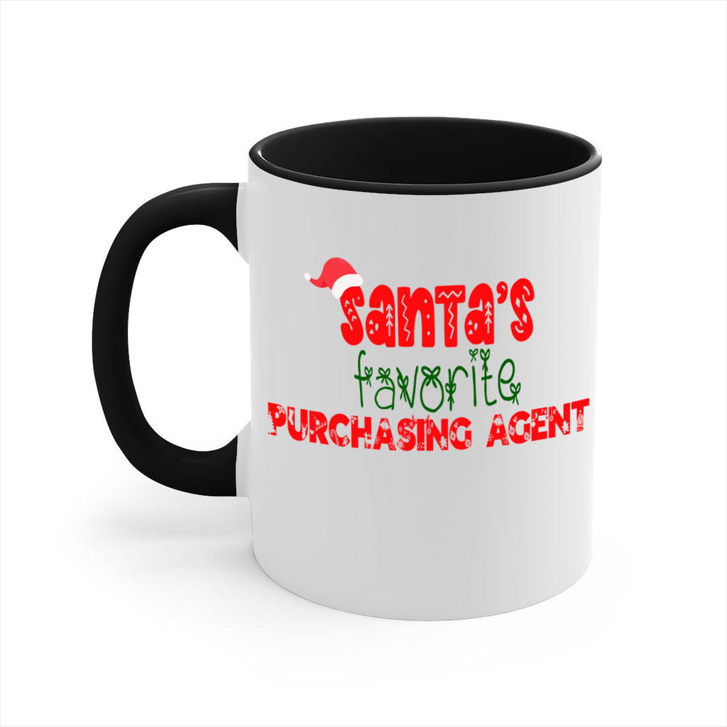 santas favorite purchasing agent style 1047#- christmas-Mug / Coffee Cup