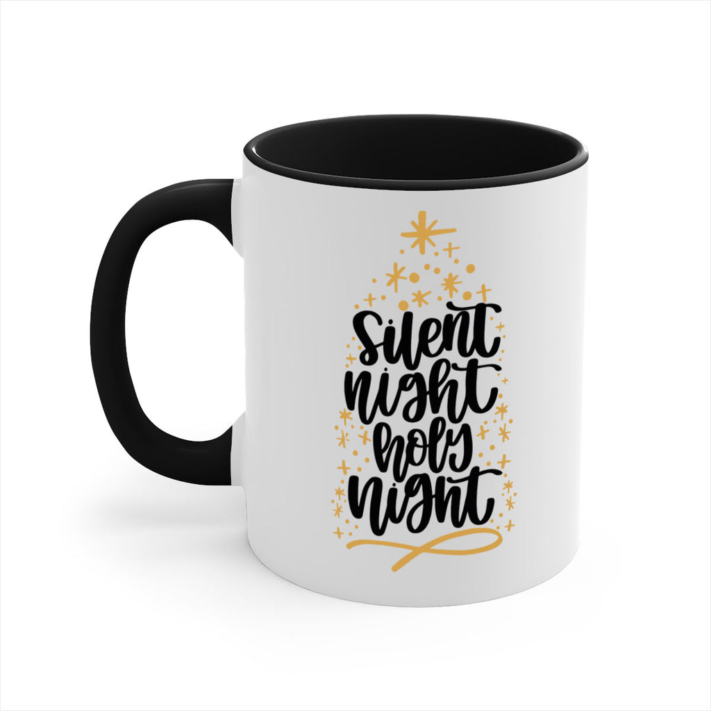 silent night holy night gold 47#- christmas-Mug / Coffee Cup