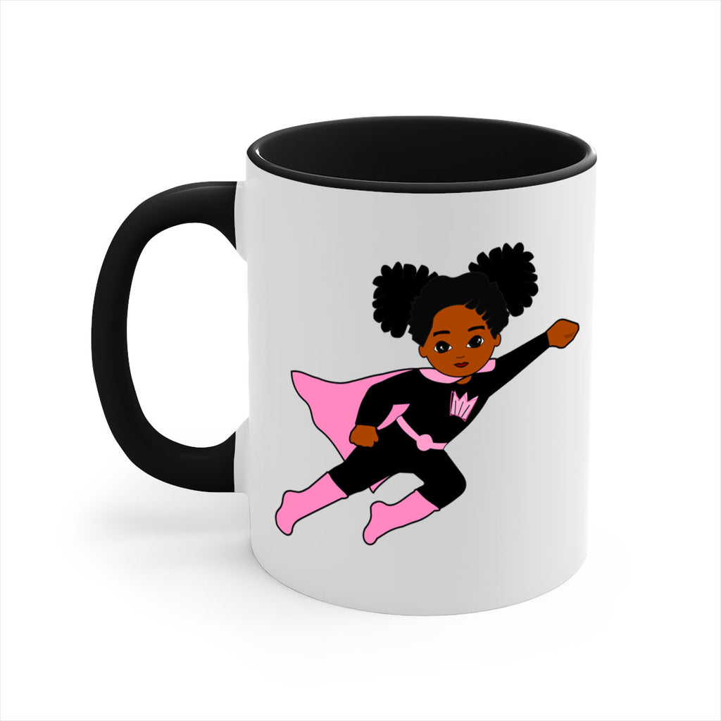 super kids girl 11#- Black women - Girls-Mug / Coffee Cup