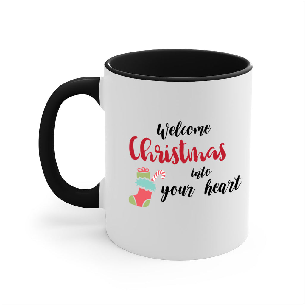 welcome christmas into your heart style 1232#- christmas-Mug / Coffee Cup