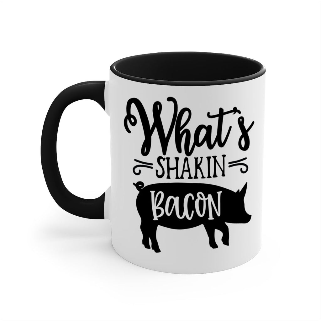 whats shakin bacon 71#- kitchen-Mug / Coffee Cup
