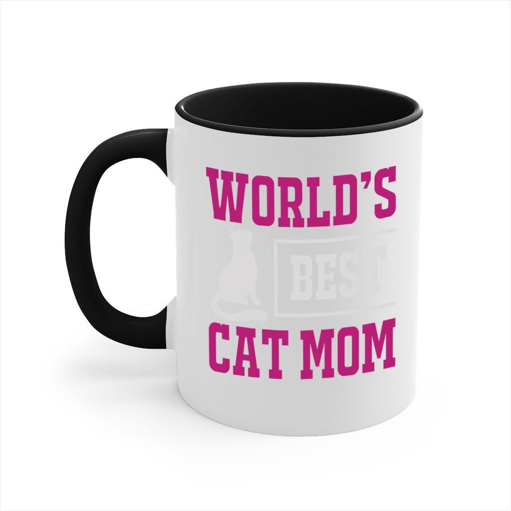 world’s best cat mom 16#- mom-Mug / Coffee Cup