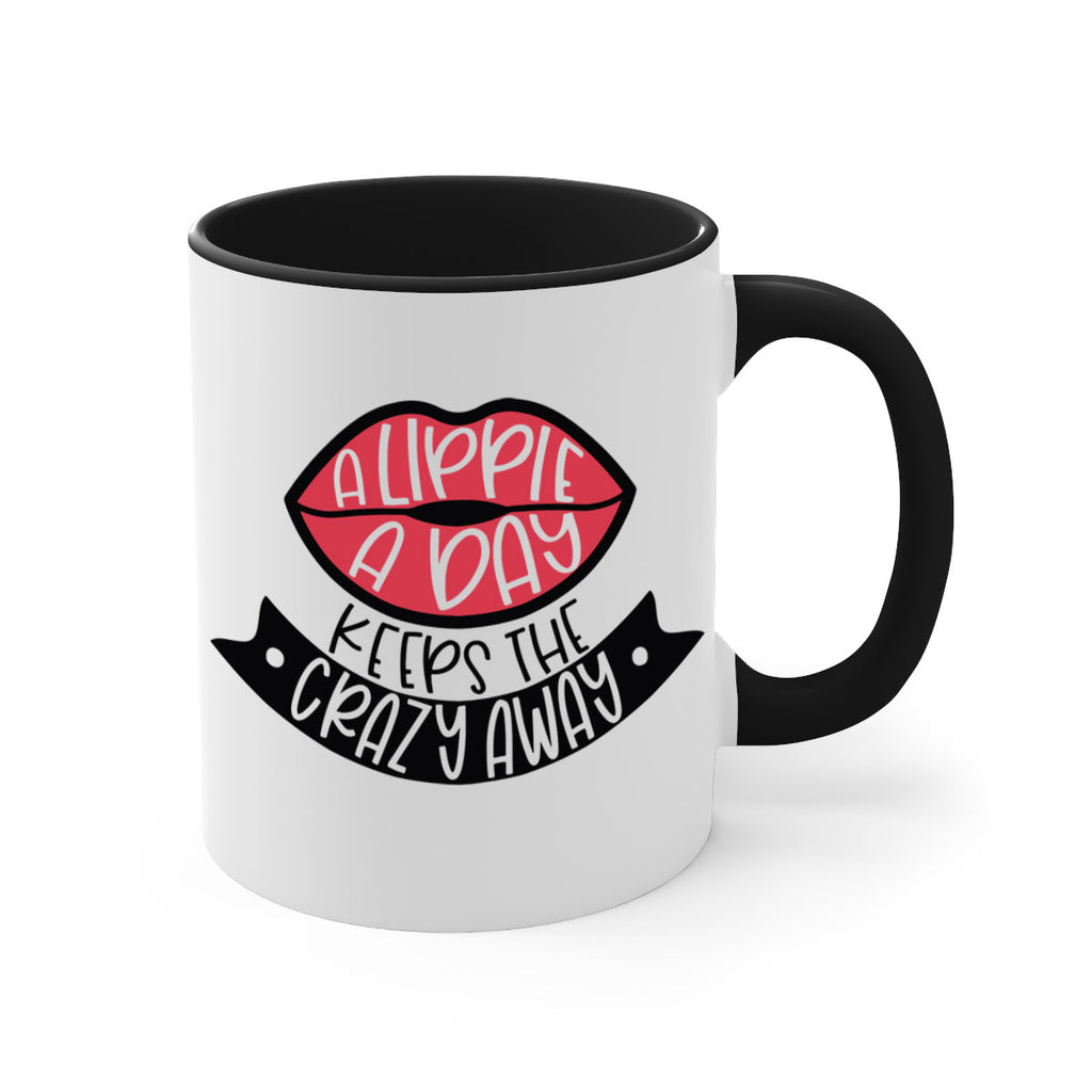 A Lippie A Day Keeps The Crazy Away Style 149#- makeup-Mug / Coffee Cup
