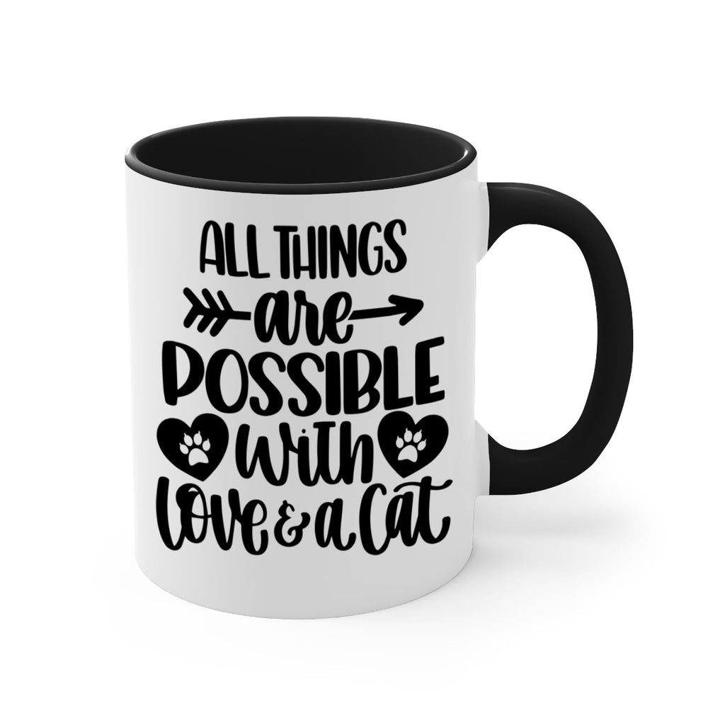 All Things Are Possible Style 75#- cat-Mug / Coffee Cup