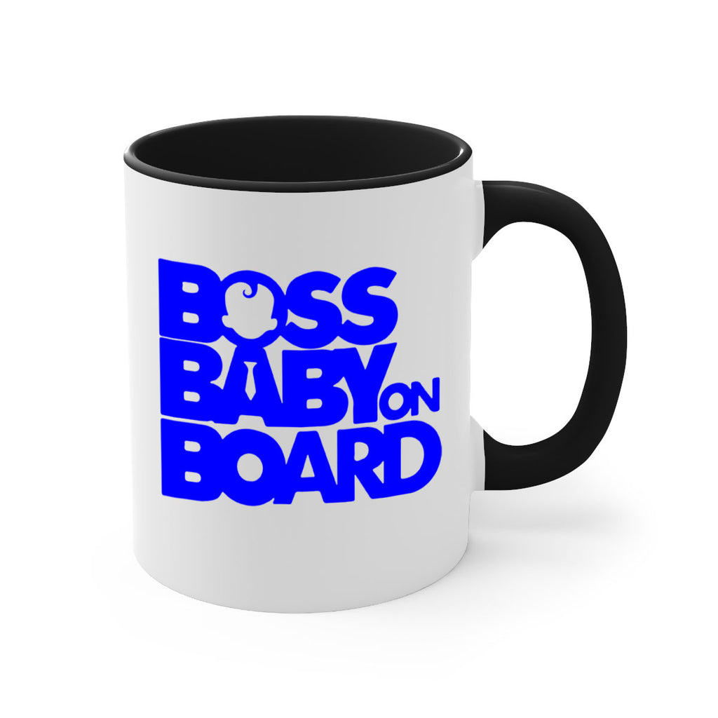 Boss Baby On Board 2#- black words - phrases-Mug / Coffee Cup