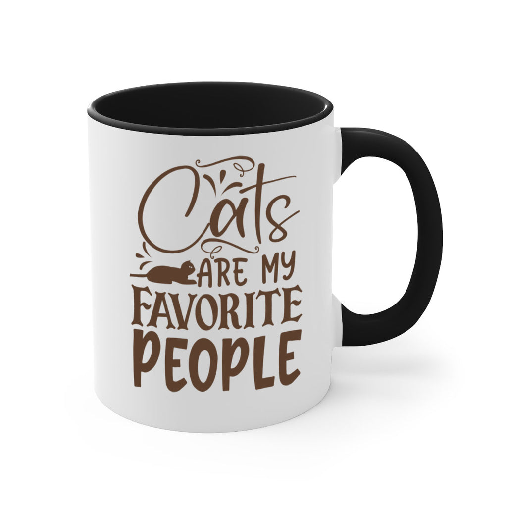 Cats Are My Favorite People Style 7#- cat-Mug / Coffee Cup