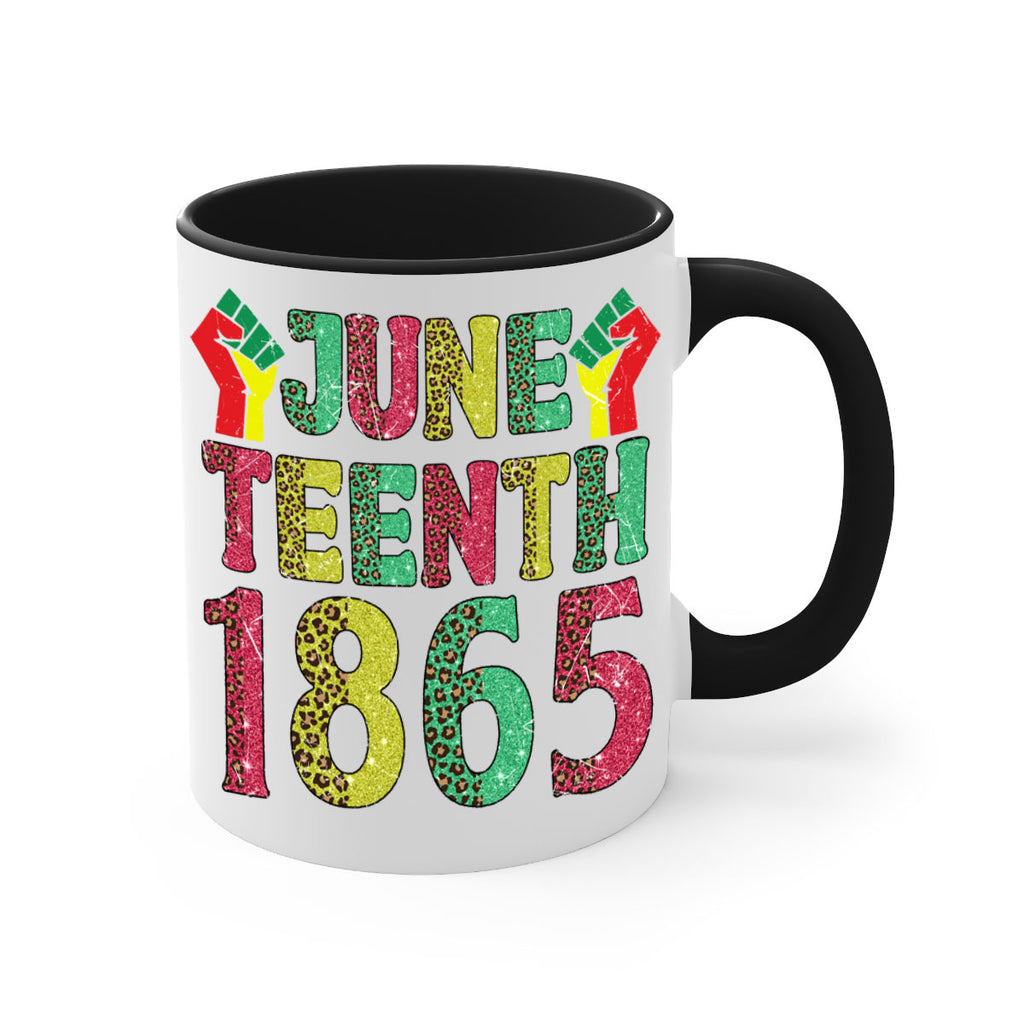 Fist Juneteenth Since 1865 Design Png 10#- juneteenth-Mug / Coffee Cup
