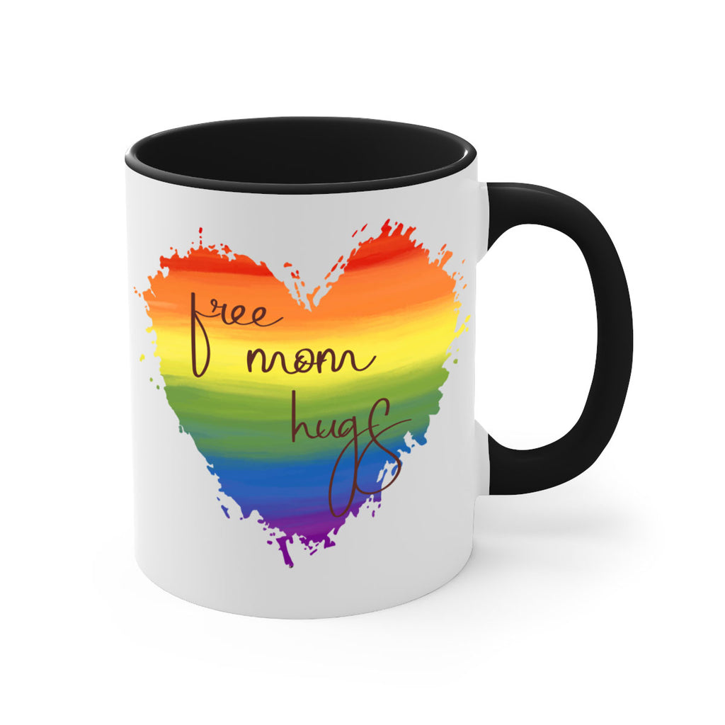 Free Mom Hugs Rainbow Pride Lgbt Png 35#- lgbt-Mug / Coffee Cup