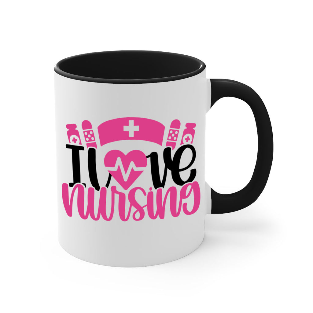 I Love Nursing Style Style 171#- nurse-Mug / Coffee Cup