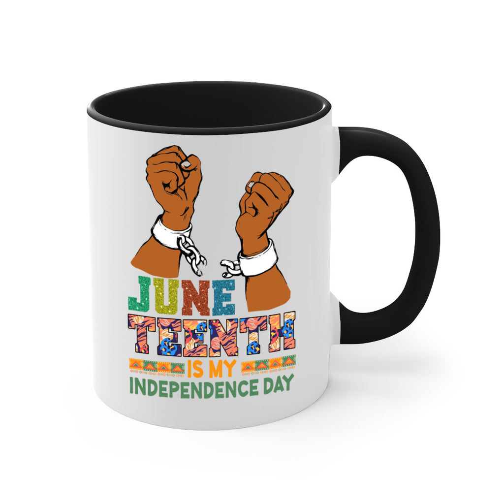 Juneteenth Is My Independence Day Png 29#- juneteenth-Mug / Coffee Cup