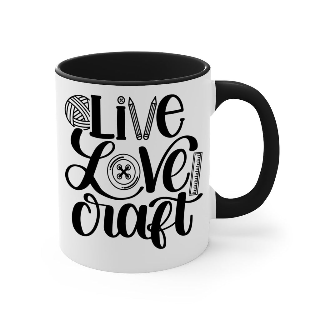Live Love Craft 14#- crafting-Mug / Coffee Cup
