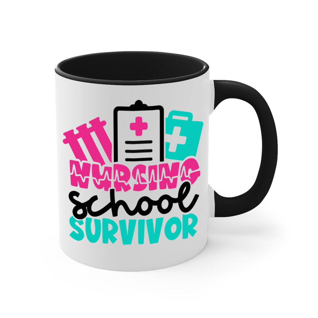 Nursing School Survivor Style Style 62#- nurse-Mug / Coffee Cup