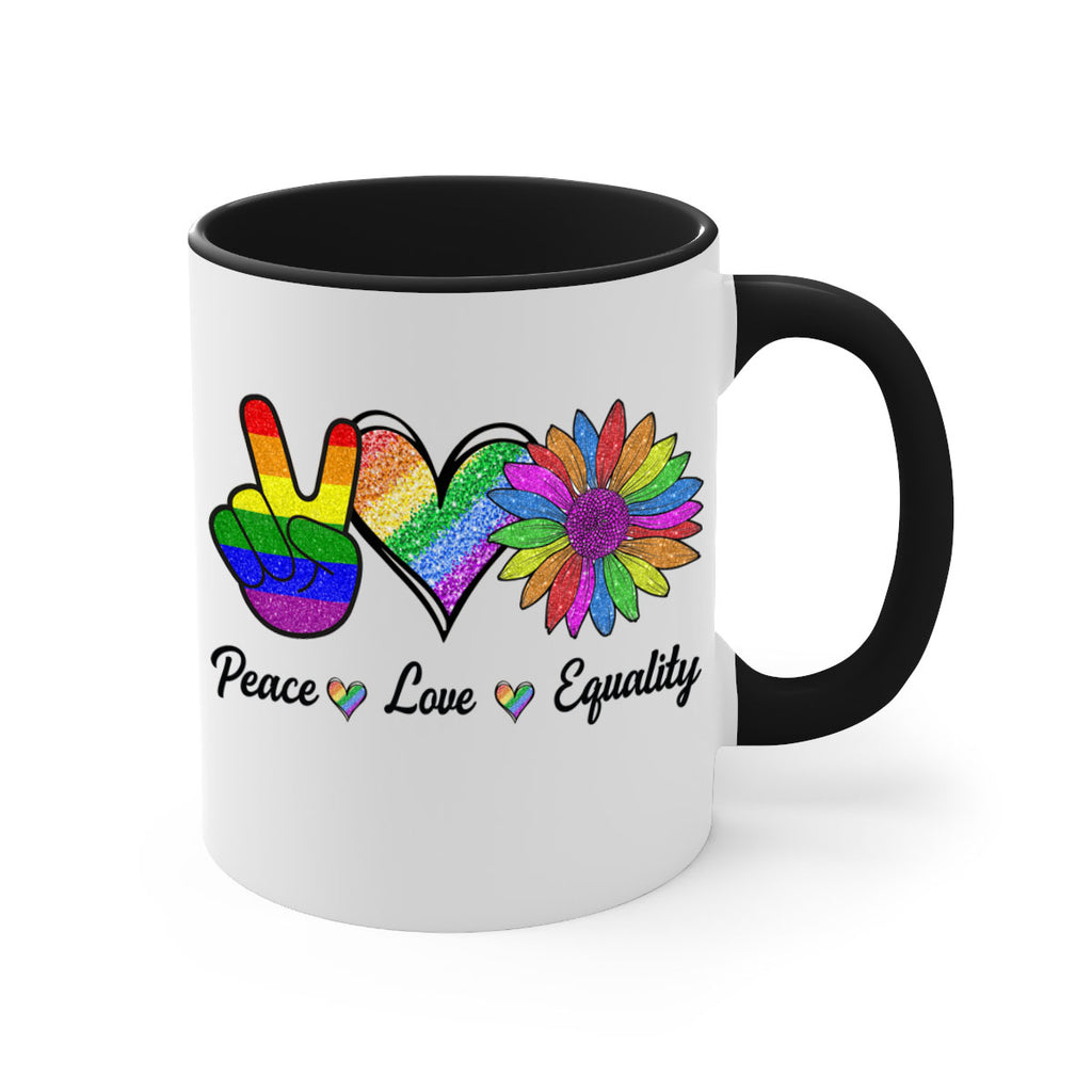 Peace Love Equality Lgbt Pride Design 40#- lgbt-Mug / Coffee Cup