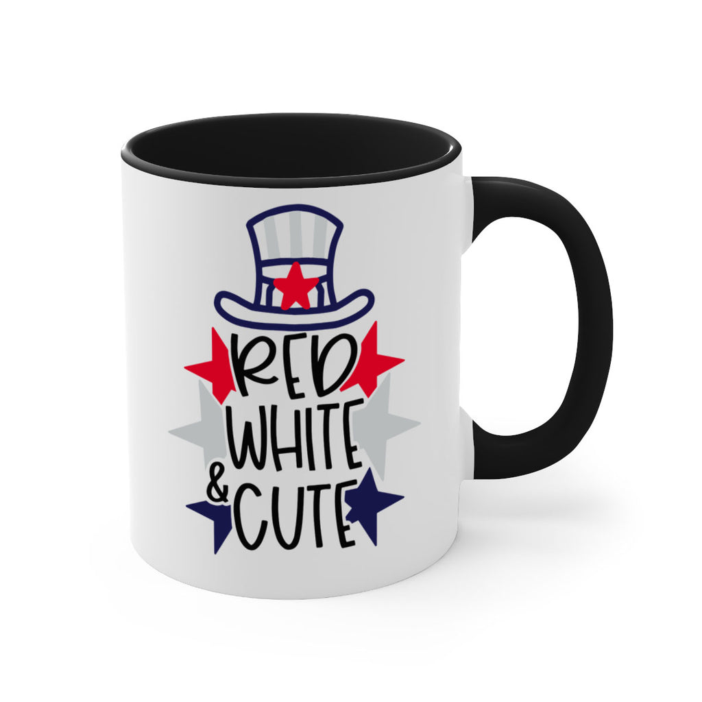 Red White Cute Style 169#- 4th Of July-Mug / Coffee Cup
