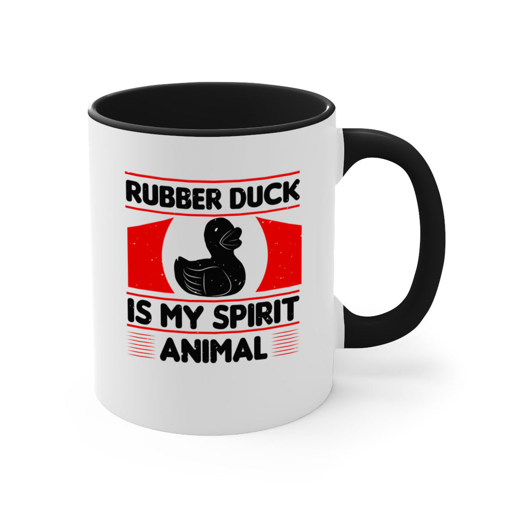 Rubber duck is my spirit animal Style 19#- duck-Mug / Coffee Cup