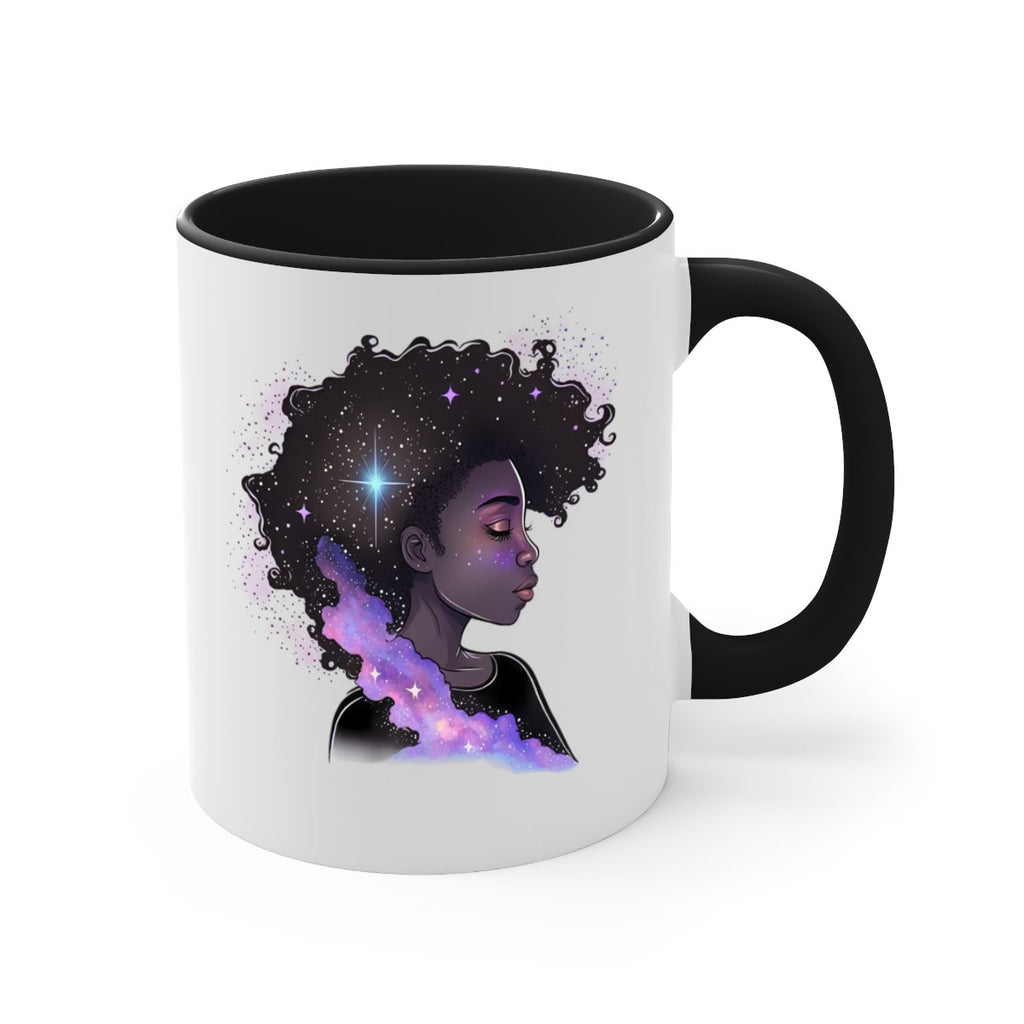 Sparkling Black Girl Design 4#- Black women - Girls-Mug / Coffee Cup