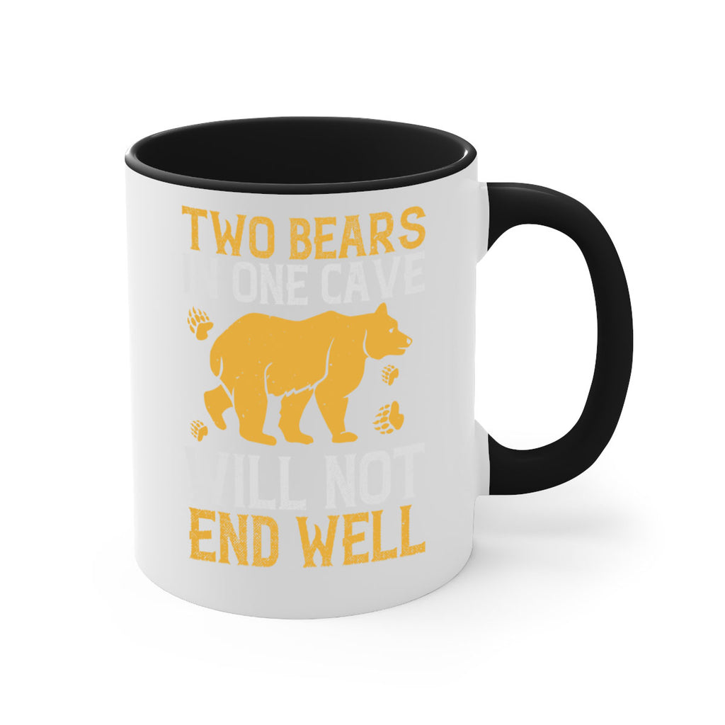 Two bears in one cave will not end well 39#- bear-Mug / Coffee Cup