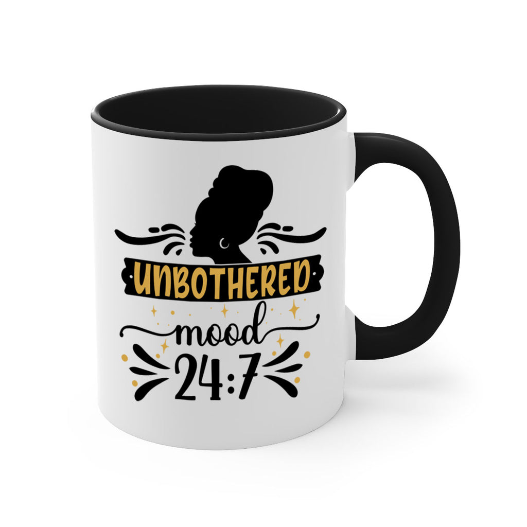Unbothered mood Style 2#- Black women - Girls-Mug / Coffee Cup