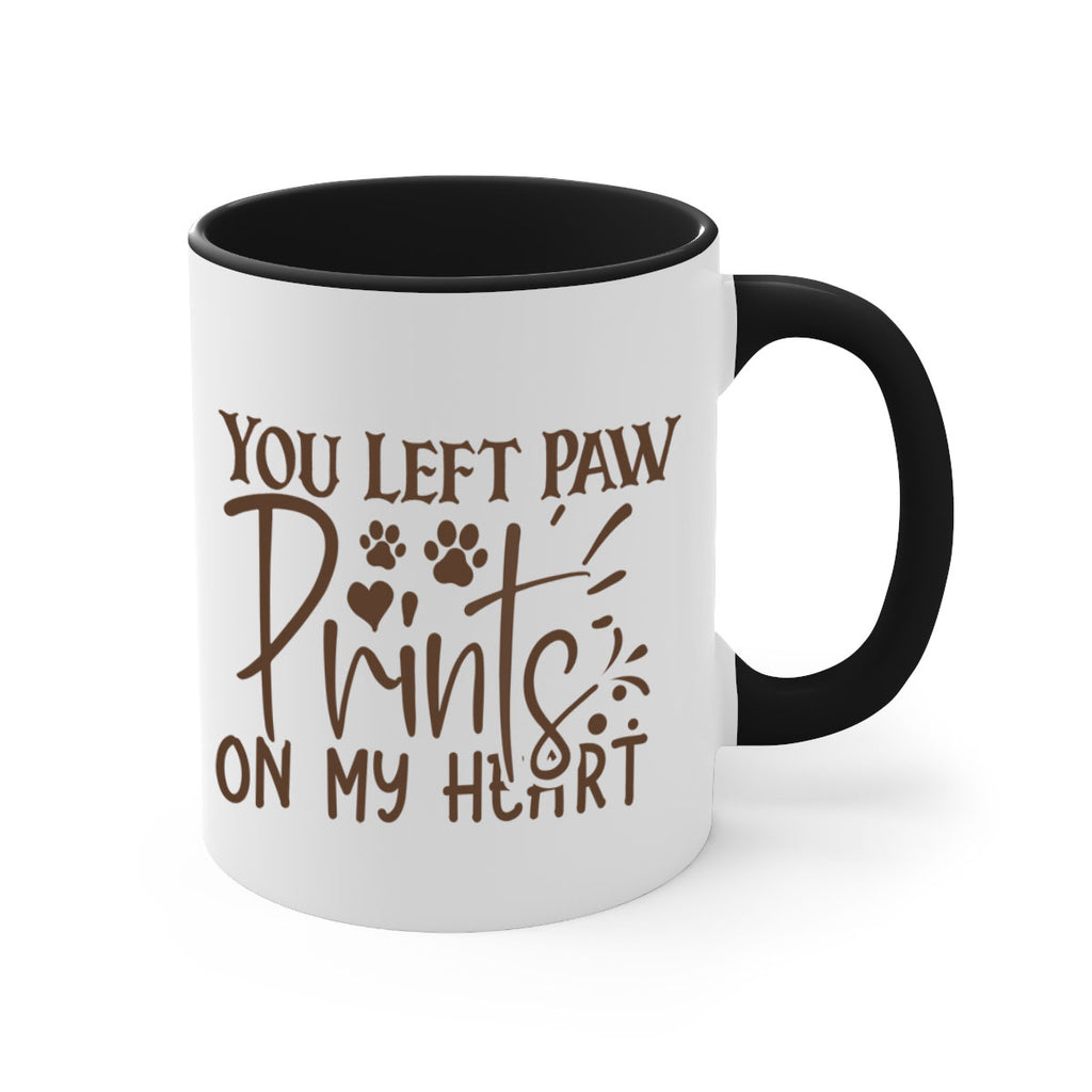 You Left Paw Prints On My Heart Style 53#- Dog-Mug / Coffee Cup