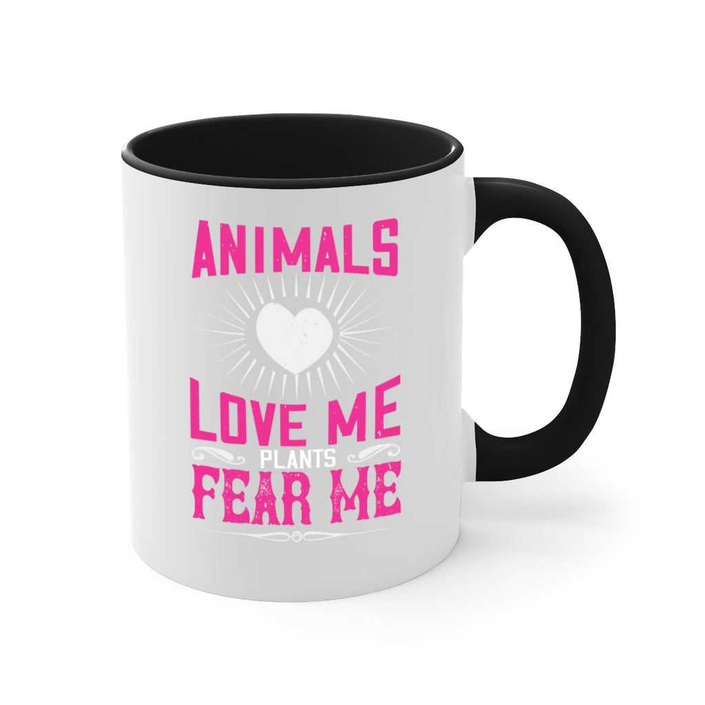 animals love me 102#- vegan-Mug / Coffee Cup