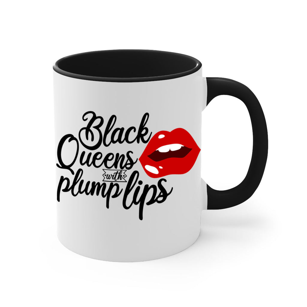 black queens plump lips Style 54#- Black women - Girls-Mug / Coffee Cup