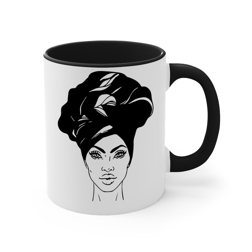 black women - queen 44#- Black women - Girls-Mug / Coffee Cup