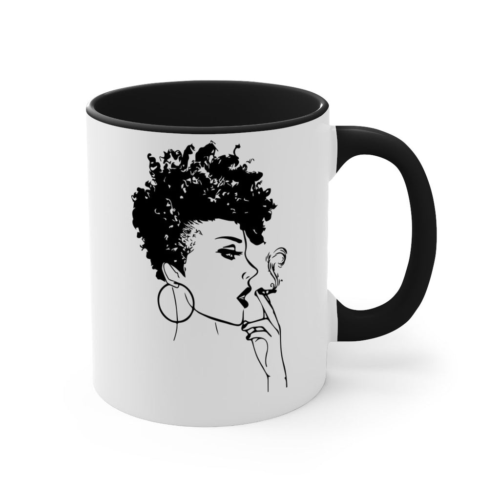black women - queen 8#- Black women - Girls-Mug / Coffee Cup