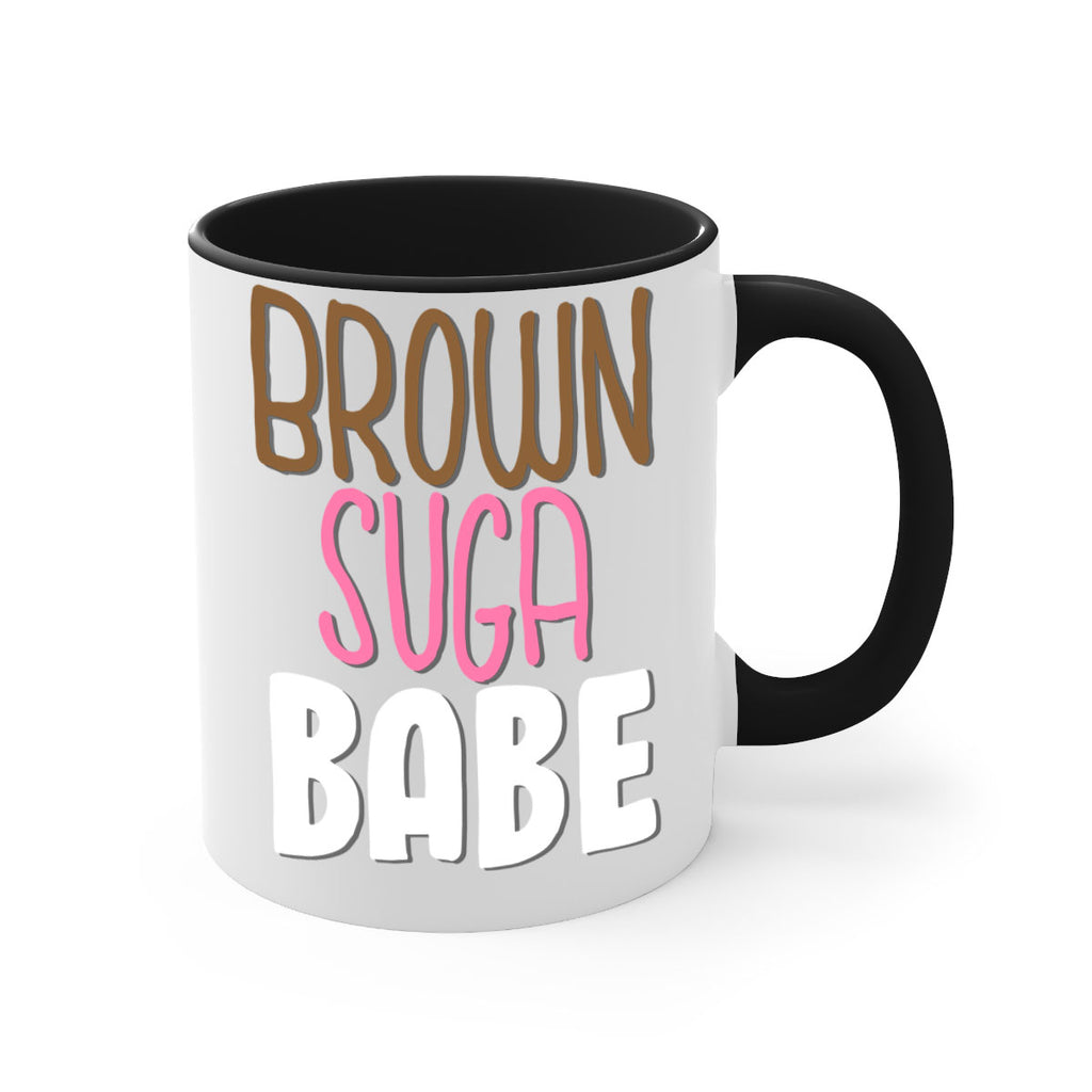 brown suga babe 190#- black words - phrases-Mug / Coffee Cup