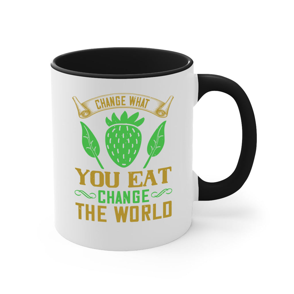 change what you eat change the world 146#- vegan-Mug / Coffee Cup