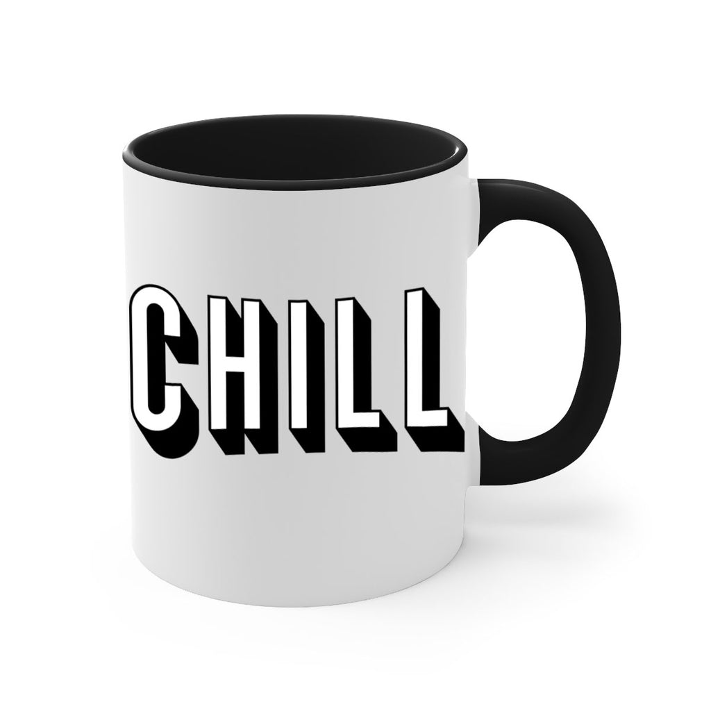 chill netflix 186#- black words - phrases-Mug / Coffee Cup