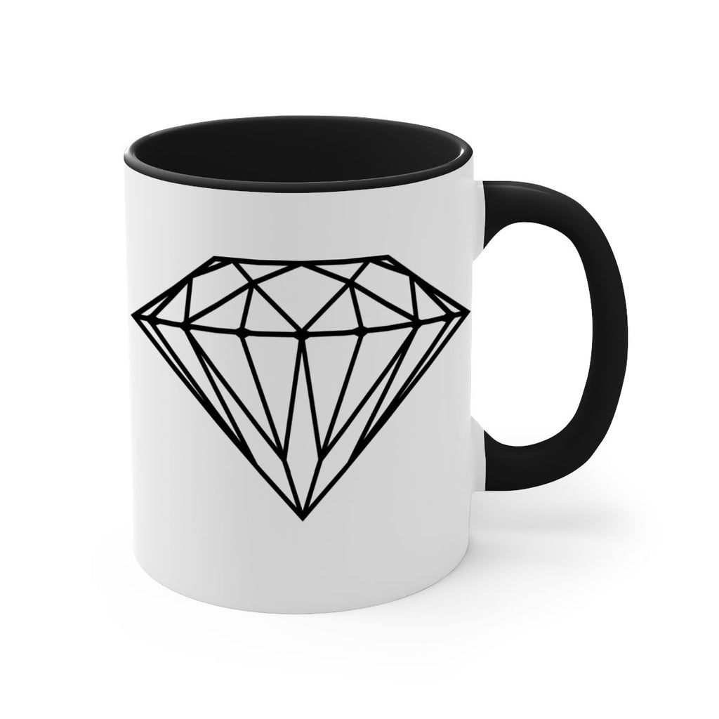 diamond 172#- black words - phrases-Mug / Coffee Cup