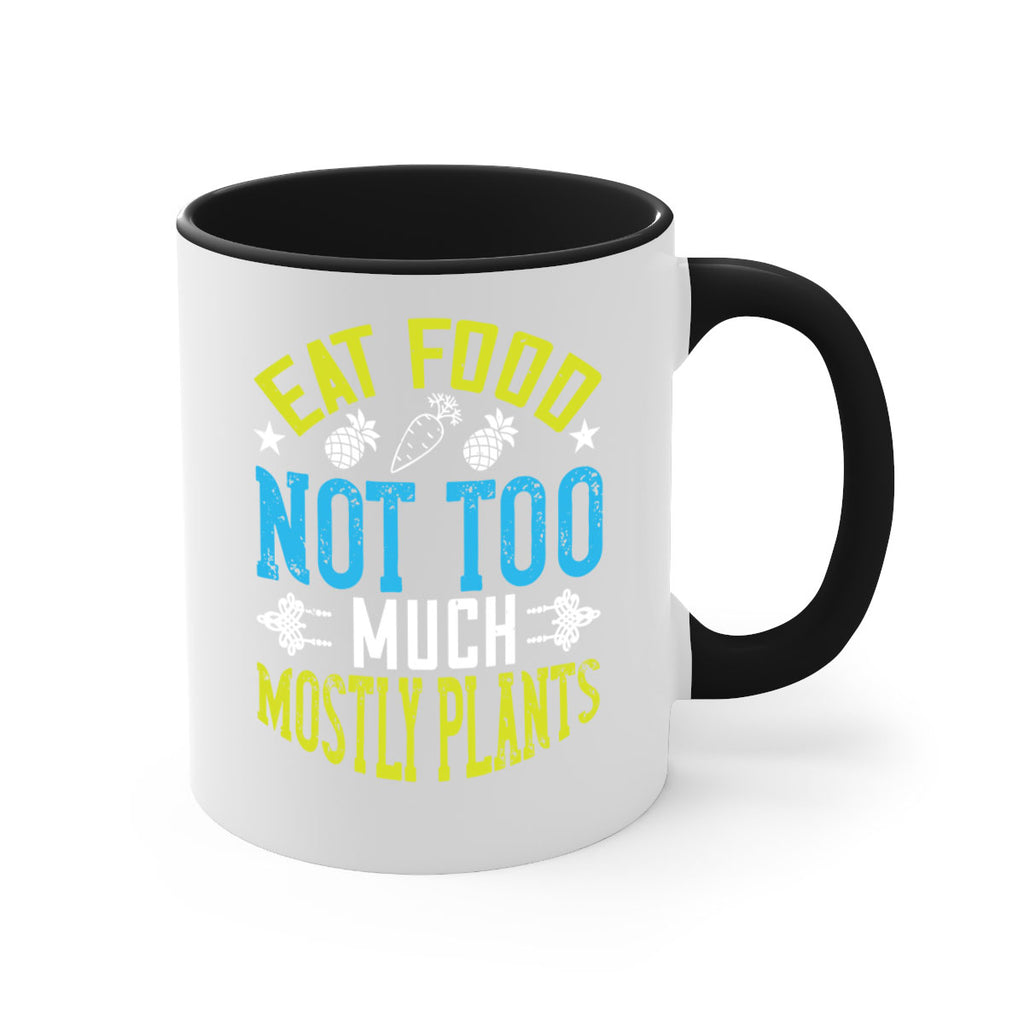 eat food not too much mostly plants 142#- vegan-Mug / Coffee Cup